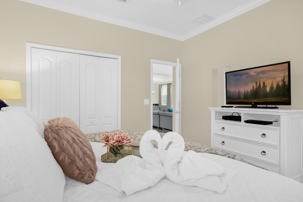 Light Yellow Home Lift Your Mood Near Disney 5Beds Kissimmee Kültér fotó
