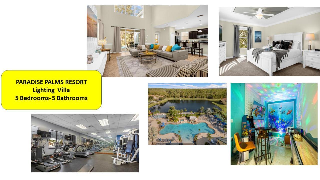 Light Yellow Home Lift Your Mood Near Disney 5Beds Kissimmee Kültér fotó